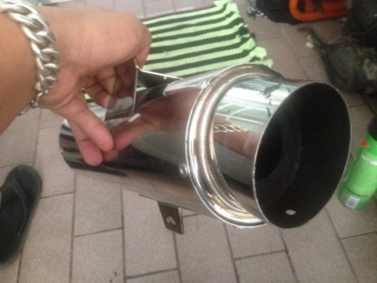 ท่อญี่ปุ่นเเนว BIC SCOOTER ของเก่าญี่ปุ่นสภาพสวย