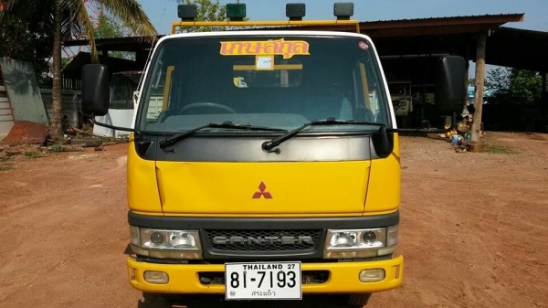 MITSUBISHI CANTER 110 แรง พื้นเรียบ ท้ายลาด MITSUBISHI CANTER 110 แรง พื้นเรียบ ท้ายลาด