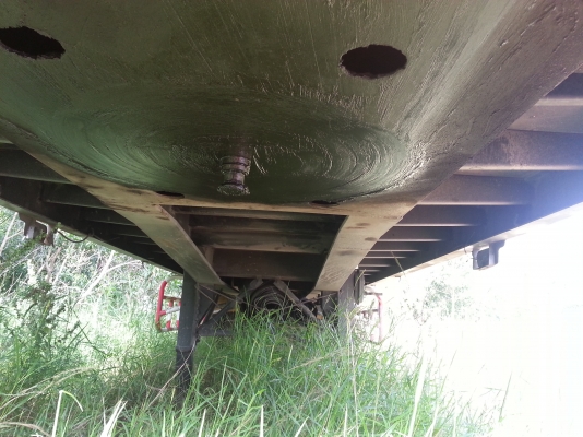 หางพื้นเรียบ สามเพลาแท้ ยี่ห้อไทเทเลอร์