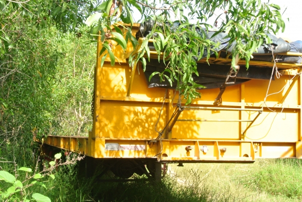 หางพื้นเรียบ สามเพลาแท้ ยี่ห้อไทเทเลอร์