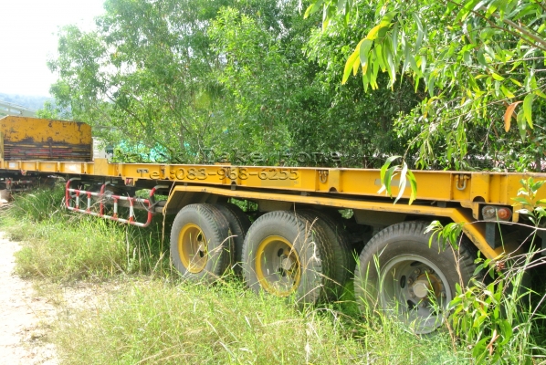 หางพื้นเรียบ สามเพลาแท้ ยี่ห้อไทเทเลอร์