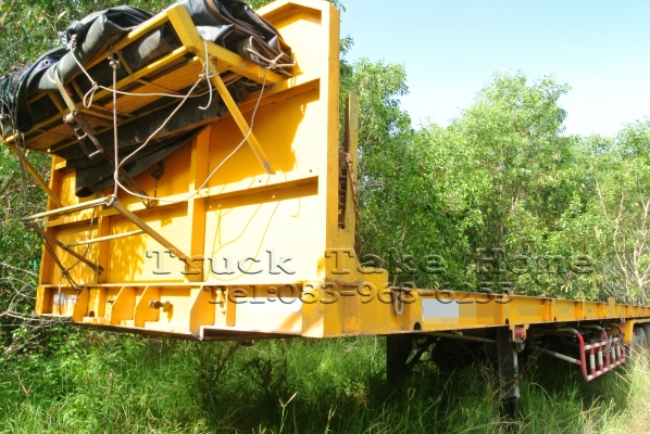 หางพื้นเรียบ สามเพลาแท้ ยี่ห้อไทเทเลอร์