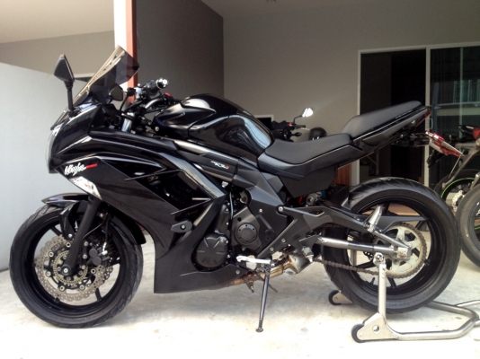 ขาย Kawasaki Ninja ปี2012 สีดำสวยๆแต่งเพียบ ท่อสูตรl พร้อมทะเบียน ราคา189000 บ. ขาย Kawasaki Ninja ปี2012 สีดำสวยๆแต่งเพียบ ท่อสูตรl พร้อมทะเบียน ราคา189000 บ.