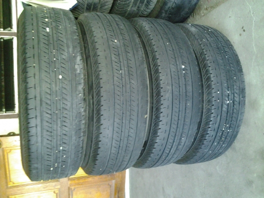 กะทะล้อ VIGO ขอบ15 พร้อมยาง 205/70/15 ปลายปี13