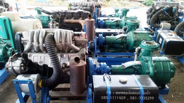 ปั๊มน้ำแรงดันสูงชนเครื่องยนต์ดีเซล มีให้เลือกหลากหลายครอบคลุมการใช้งาน เครื่องไม่ดี ปั๊มไม่เจ๋ง น้ำไม่แรง ไม่ต้องเอาไปครับ