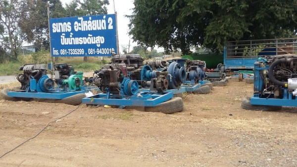 ปั๊มน้ำแรงดันสูงชนเครื่องยนต์ดีเซล มีให้เลือกหลากหลายครอบคลุมการใช้งาน เครื่องไม่ดี ปั๊มไม่เจ๋ง น้ำไม่แรง ไม่ต้องเอาไปครับ