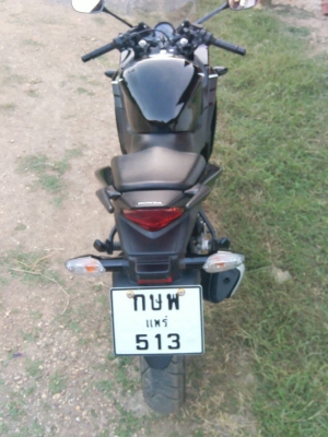 cbr 150 cc หัวฉีด ปี 55 ทะเบียนพร้อมชุดโอน