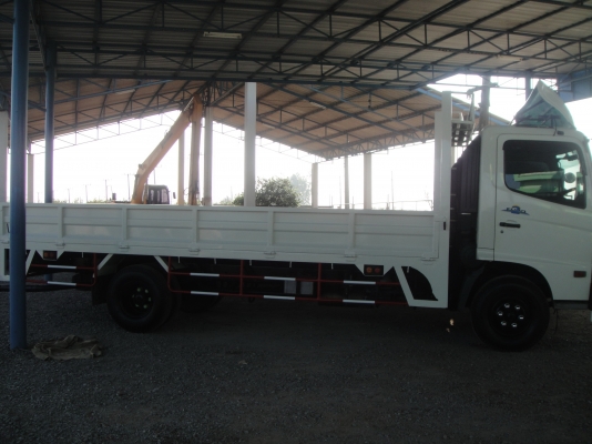 HINO MEGA FC4J เครื่องยนต์ 150 แรง กะบะเหล็กยาว 5.50 เมตร ยางสวย รถสวยพร้อมใช้งาน