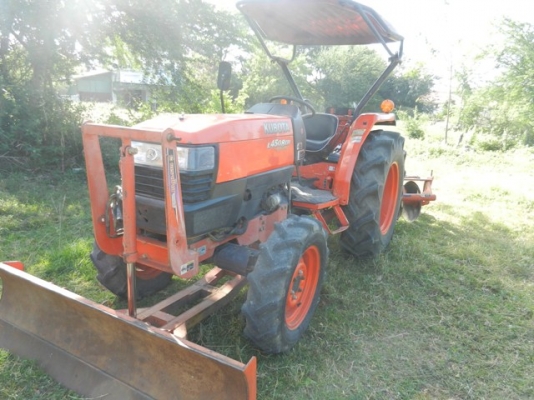 รถแทรคเตอร์KUBOTA 4508 DI Specialแท้พร้อมอุปกรณ์ 088-3705453