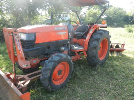 รถแทรคเตอร์KUBOTA 4508 DI Specialแท้พร้อมอุปกรณ์ 088-3705453