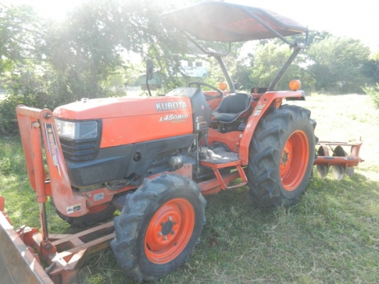 รถแทรคเตอร์KUBOTA 4508 DI Specialแท้พร้อมอุปกรณ์ 088-3705453