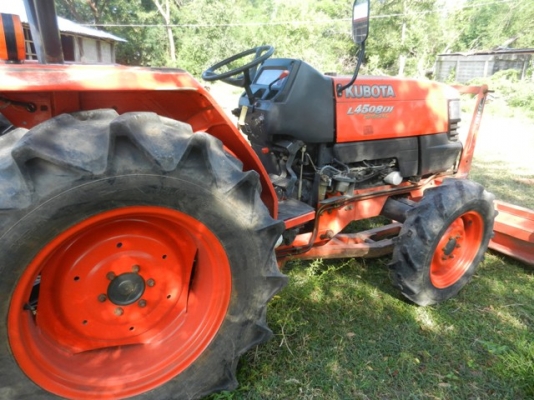 รถแทรคเตอร์KUBOTA 4508 DI Specialแท้พร้อมอุปกรณ์ 088-3705453