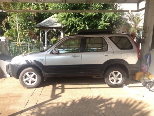 ขาย HONDA CRV-G.2 ปี 2002 สีบรอนซ์ ผู้หญิงใช้มือเดียวออกป้ายแดง ติดแก๊ส LPG ถังแค๊ปซูลลงเล่มเรียบร้อย เจ้าของขายเอง