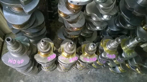 เพลาข้อเหวี่ยง TOYOTA 2L,3L,5L,1KZ,2KD,1KD NISSAN BD25,TD25,TD27,ZD30,QD32,YD25 MITSUBISHI 4D56,4M40,4M41 รับประกันฯ เพลาข้อเหวี่ยง TOYOTA 2L,3L,5L,1KZ,2KD,1KD NISSAN BD25,TD25,TD27,ZD30,QD32,YD25 MITSUBISHI 4D56,4M40,4M41 รับประกันฯ