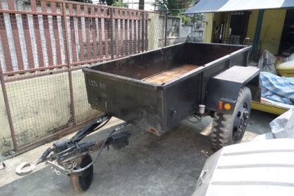 ขาย เทรลเลอร์ทหารญี่ปุ่นสภาพสวย ล้อ 20" ขนาด กว้าง 130 ซม. ยาว 260 ซม. ราคา 75,000