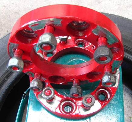 ขายอแดปเตอร์ 1 คู่ 6 ออก 6 หนา 1 นิ้ว ยังใหม่ น๊อตครบ ขาย 1,000 บาท