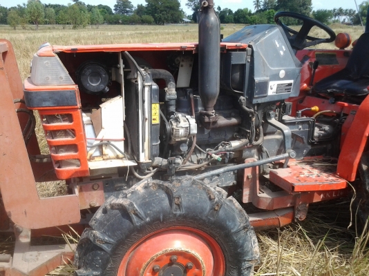 ขายตามสภาพรถไถ26แรงคูโบต้าสภาพสวยมีพาน5มีดันหน้า