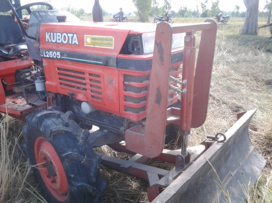 ขายตามสภาพรถไถ26แรงคูโบต้าสภาพสวยมีพาน5มีดันหน้า