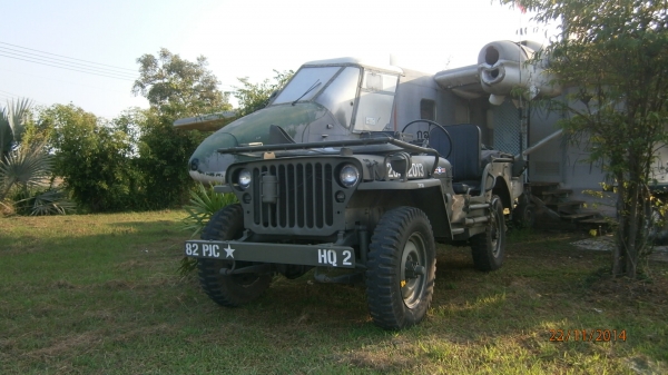 จิ๊ป Ford 9ช่อง สงครามโลก ครั้งที่2 ครบๆน่าสะสม นับวันยิ่งหายากมีไว้เหมื่อนมีพระสมเด็จ