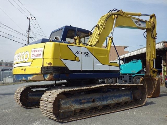 ขายด่วน Kobelco SK120-1 มาร์คทรี  ซีเรียล LP-6736  นำเข้าจากญี่ปุ่นยังไม่เคยใช้งานในไทย สภาพสวยมาก