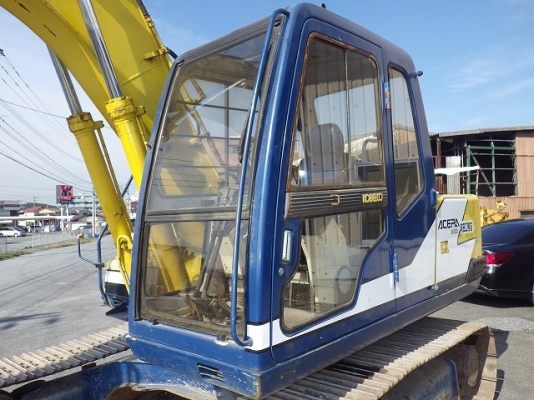 ขายด่วน Kobelco SK120-1 มาร์คทรี  ซีเรียล LP-6736  นำเข้าจากญี่ปุ่นยังไม่เคยใช้งานในไทย สภาพสวยมาก