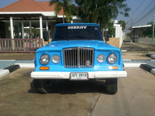 ขายรถยนต์ JEEP CLASSIC สีฟ้า รุ่น KAISER กระบะโปร่ง ขายรถยนต์ JEEP CLASSIC สีฟ้า รุ่น KAISER กระบะโปร่ง