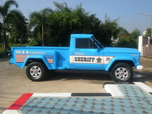 ขายรถยนต์ JEEP CLASSIC สีฟ้า รุ่น KAISER กระบะโปร่ง ขายรถยนต์ JEEP CLASSIC สีฟ้า รุ่น KAISER กระบะโปร่ง