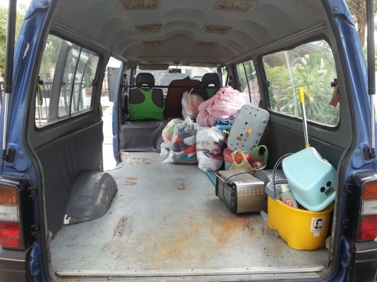 ขายรถตู้บรรทุก เอนกประสงค์ เครื่องดีเซล2.5 4D56 บอดี้บางเดิมซัทซีสวย ขับดีขายถูกด่วนๆ