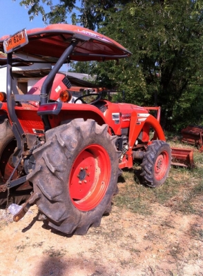 ขายคูโบต้า L4708 พร้อมใบดันหน้า รถเดิมๆ รถไร่ พร้อมเล่มทะเบียน ใช้งานได้เลย