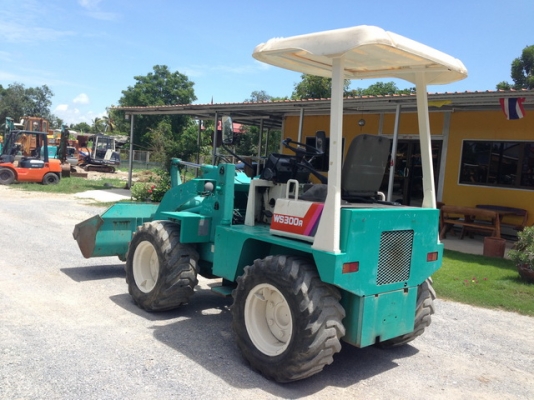 รถตัก MITSUBISHI WS 300A นำเข้าจาก ญี่ปุ่น แท้ๆ 1000\% สวยมากๆ ขายถูกๆ 090-986-2521 อ๊อบ