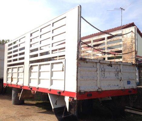 รถเจ้าของฝากขาย กระบะเหล็กไม่ดัพม์ รุ่งเจริญ RCK คอกสูง สภาพสวย ปี50