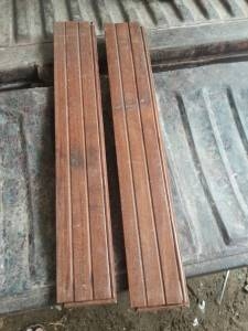 ไม้ปาเก้มะค่าเก่าเก็บ