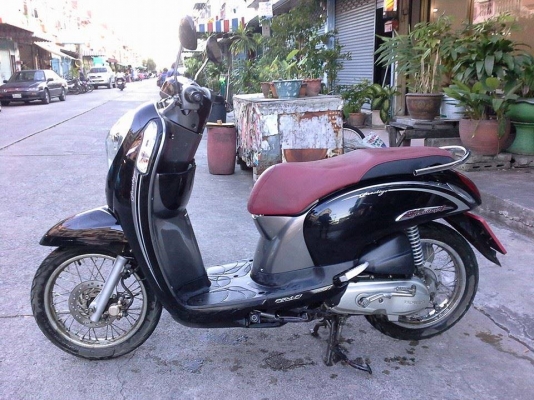 Scoopy i ปี 2013 สีดำ เอกสารจำนำครบ โอนไม่ได้ ต่อภาษี พรบ. ได้ปกติ