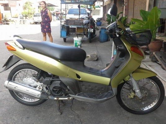 Nouvo ตัวเก่า สีน้ำเงิน เดิมมากๆ เครื่องดี ยางมิชลิน ท้าพิสูจน์ เล่ม เอกสารครบๆ