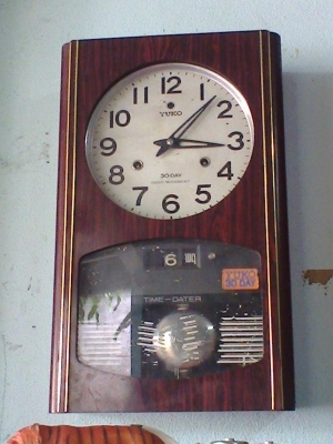 นาฬิกาไขลานลูกตุ้มญี่ปุ่น