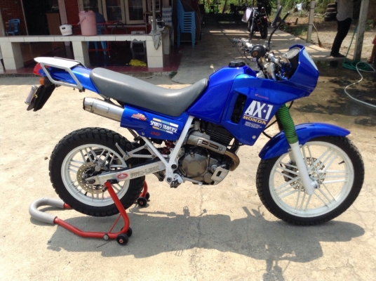 ธารนนทบุรี//ขาย honda ax1 สวยๆท่อแต่ง ระบบไฟสมบูรณ์ ระบบเครื่องสมบูรณ์เดินเบานิ่งครับ อินวอยท์แท้+พ.ร.บ ราคา 45,900 บาท