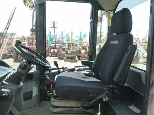 มาใหม่ !! ขายรถตักล้อยาง WA100-5 ยี่ห้อ KOMATSU นำเข้าจากญี่ปุ่นแท้ 100\% สภาพสวย ไม่เคยใช้งานในไทย