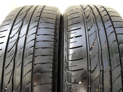 ขายยาง BRIDGESTONE RE300 ปี12 1เส้น ปี13 1เส้น(1คู่) 185-55-16 ราคา 1,600