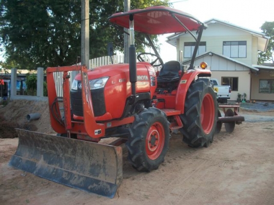 ขายรถไถ KUBOTA L3608 ใบมีดดันหน้า พร้อมผานพรวน 5