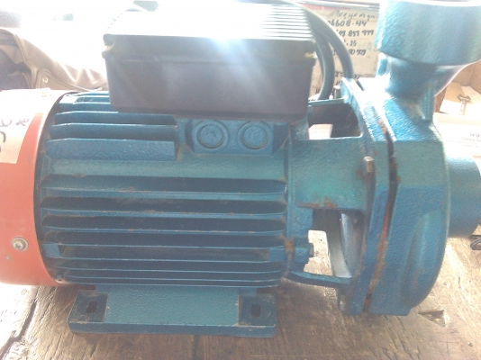 ปั็มน้ำหอยโข้งใบพัดแรงเหวี่ยง MORINO ขนาด 2 นิ้ว 2แรงม้า ใช้งานมาน้อยพร้อมใช้