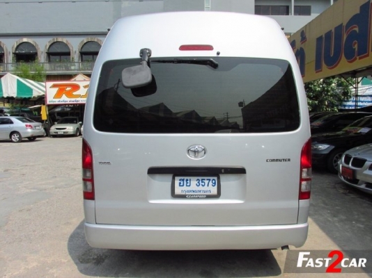 TOYOTA HIACE 2.5 D4D COMMUTER หลังคาสูง MT | 2013 |  ราคา 799,000 บาท โทร 0922726669. ตันหยงค่ะ
