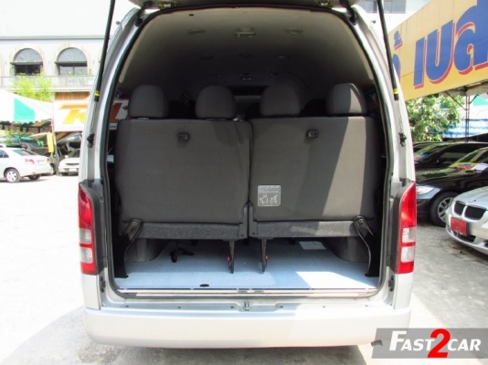 TOYOTA HIACE 2.5 D4D COMMUTER หลังคาสูง MT | 2013 |  ราคา 799,000 บาท โทร 0922726669. ตันหยงค่ะ