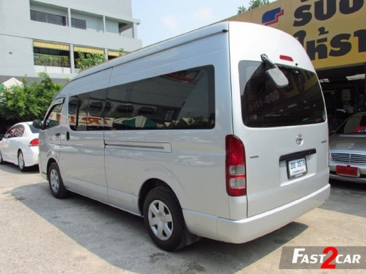 TOYOTA HIACE 2.5 D4D COMMUTER หลังคาสูง MT | 2013 |  ราคา 799,000 บาท โทร 0922726669. ตันหยงค่ะ