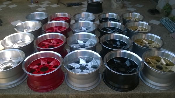 ขายล้อ 15x8.5  6รู 5 รายการ