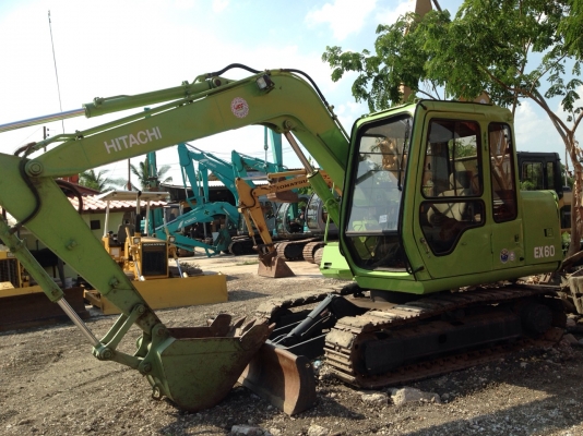 ขายด่วน รถขุด HITACHI EX 60-3 สภาพสวยใช้งานน้อย นำเข้าเองจากญี่ปุ่นโดยตรง
