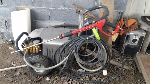 ขายด่วน ปั้มแรงดันสูง ใช้งานเพียงครั้งเดียว