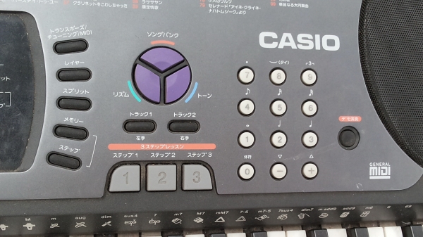 คีย์บอร์ดไฟฟ้า CASIO รุ่น CTK-620L จากญี่ปุ่นพร้อมใช้งานเสียงดี ขนาดมาตฐาน