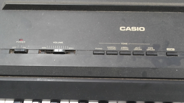 คีย์บอร์ดไฟฟ้า CASIO รุ่น CPS-130 พร้อมขาตั้งมีฝาปิดกันฝุ่นใช้งานเสียงดี ขนาดมาตฐาน