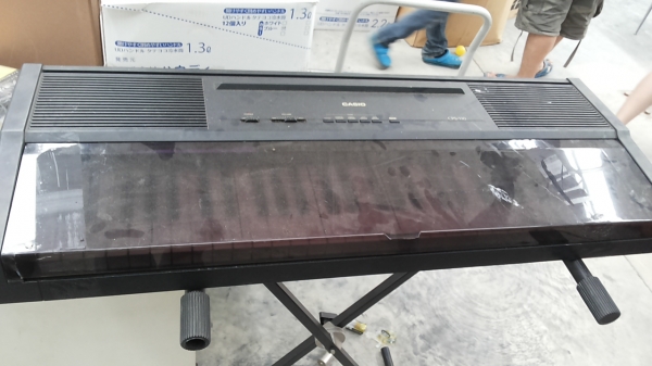 คีย์บอร์ดไฟฟ้า CASIO รุ่น CPS-130 พร้อมขาตั้งมีฝาปิดกันฝุ่นใช้งานเสียงดี ขนาดมาตฐาน