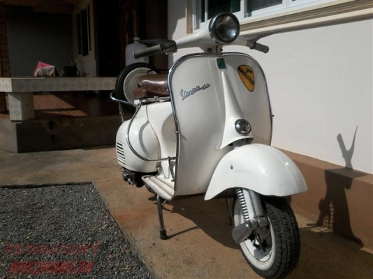 ขายเวสป้า 64 เอกสารใบอินวอยเครื่องดีออกทริปได้เลยรายละเอียดต่างๆสอบถามมาครับ ขาย 38000 บาท